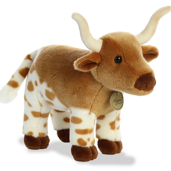 Other - PLUSH STUFFED BULL TOY NWOT new without tags!!